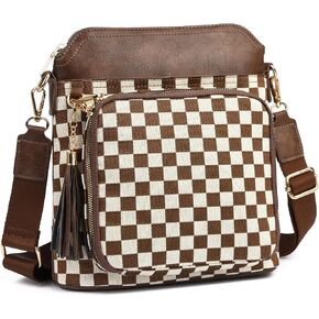 MYHOZEE Anti-theft Crossbody Bags for Women with Built-in Wallet RFID, Medium Shoulder Purses for Travel, Work, Daily Commute | RFID-blocking in Saudi Arabia