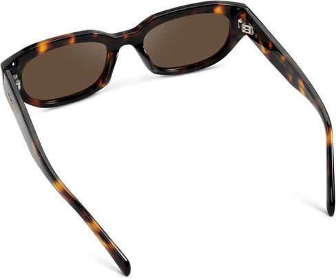 نظارات WearMe Pro WMP – نظارة شمسية بيضاوية مستقطبة للسيدات: إطار كبير الحجم ذو زاوية ناعمة، ولمسات معدنية، ونمط يومي عصري in Kuwait