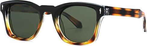 Retro Polarized Sunglasses for Womens Men,Square Driving Shades UV Protection in Saudi Arabia