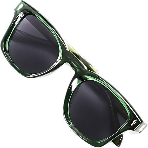 Retro Polarized Sunglasses for Womens Men,Square Driving Shades UV Protection in Saudi Arabia