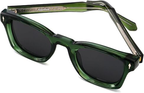 Retro Polarized Sunglasses for Womens Men,Square Driving Shades UV Protection in Saudi Arabia