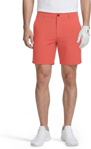شورت جولف رجالي من Izod مقاس 8.5 بوصة Swingflex Stretch Pro-z Dobby in Kuwait