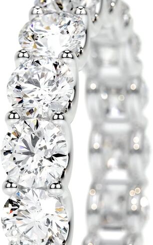 2 carats Round Cut Wedding bands for women Moissanite wedding bands 925 Sterling Silver womens wedding rings in Kuwait