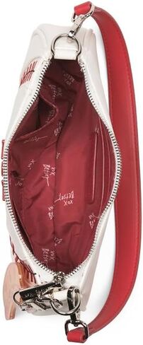 Betsey Johnson Shoulder Bag, Sports Theme, Zip Closure, Adjustable Strap in Saudi Arabia