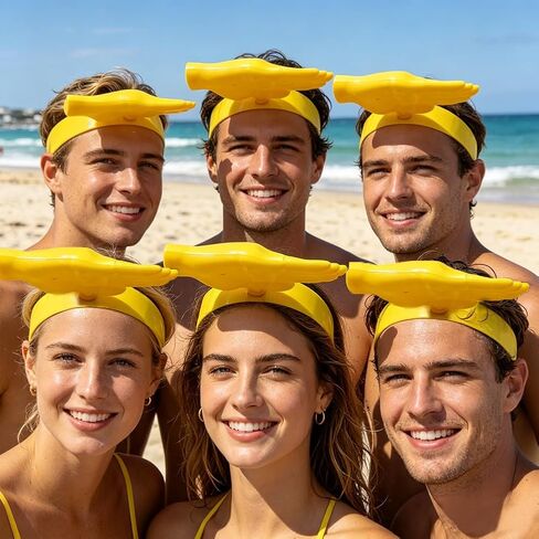 Hand Sun Visor, Funny Hands-Free Hand Shade Hat,Adjustable Palm-Sized Sun Hat,UV Protection Visor for Outdoor-Yellow in Saudi Arabia