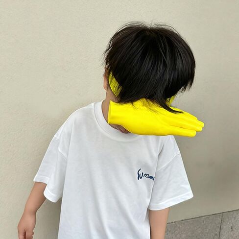 Hand Sun Visor, Funny Hands-Free Hand Shade Hat,Adjustable Palm-Sized Sun Hat,UV Protection Visor for Outdoor-Yellow in Saudi Arabia