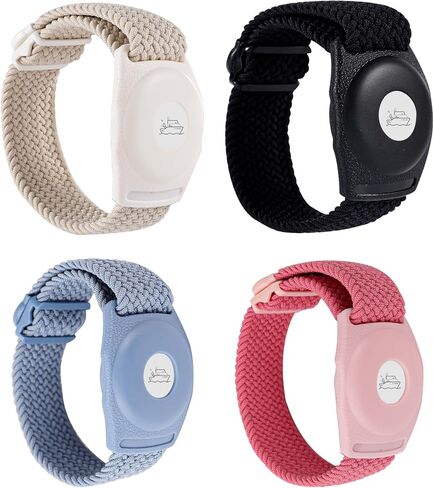PEUTIER 4pcs Holder for Princess Cruise Medallion, Adjustable Braided Wristband Bracelet for Princess Medallion Holder Accessories Comfortable & Breathable Watch Band fit Men Women in Saudi Arabia