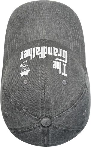 Gifts for Grandfather Grandpa Hat, Grandfather Birthday Father Day Ideas-Adjustable Baseball Cap in Saudi Arabia