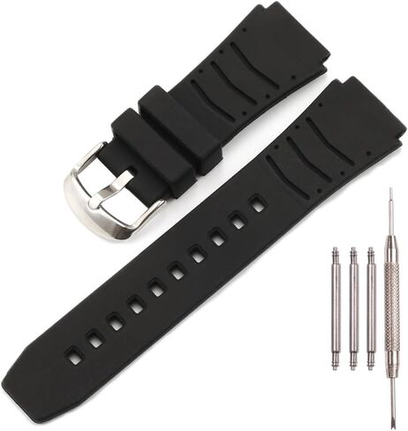 Silicone watchband Compatible with Casio PRG-80 PAG-80 PRW-1000 Men's watch strap PRW-1100 replacement bracelet in Kuwait