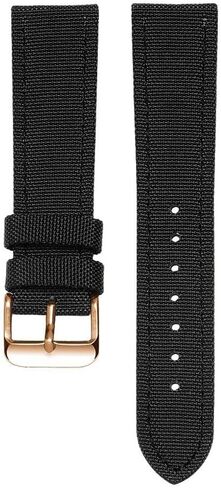 Canvas Genuine Leather Watch Strap For Omega Seamaster 300 Speedmaster De Ville bracelet with Pin Buckle in Kuwait