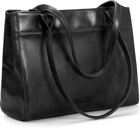 Genuine Leather Tote Bag for Women Small Tote Bag with Zipper Work Purse with Compartment Purses and Handbags for Travel in Saudi Arabia