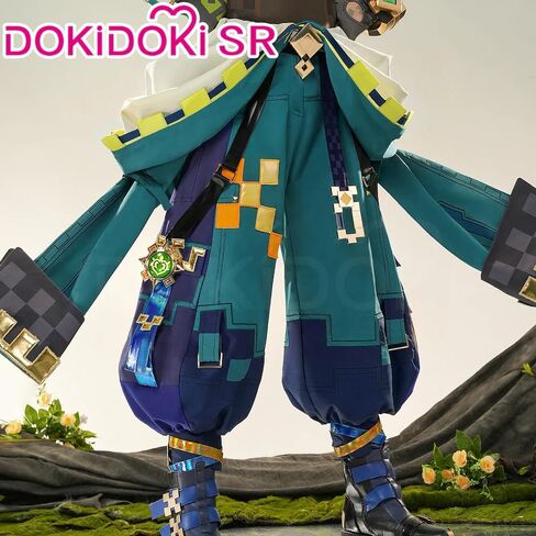 KIRA KIRA Genshin Kinich Cosplay Costumes Doki-SR Game Genshin Natlan Kinich Costume Outfits for Halloween in Kuwait