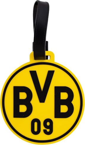 علامة الأمتعة Desert Cactus Borussia Dortmund BVB German Germany Die Schwarzgelben Club Football Soccer متينة من مادة PVC لبطاقة تعريف السفر للحقائب وحقائب الظهر (النمط A) in Kuwait