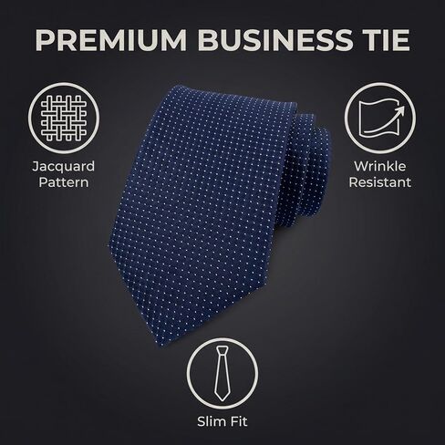 Men's Woven Jacquard Neckties 3.2" Wide 58" Long Formal Tie for Business Weddings Graduations Micro Grid Patterns in Saudi Arabia