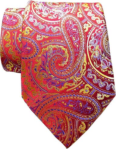 New Classic Paisley JACQUARD WOVEN Silk Men's Tie Necktie in Saudi Arabia