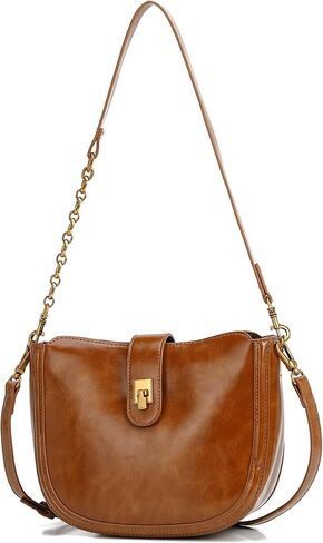 Women’s PU Leather Shoulder Bag, Fashion Hobo Crossbody Handbag with Adjustable Strap, Casual Underarm Purse in Saudi Arabia