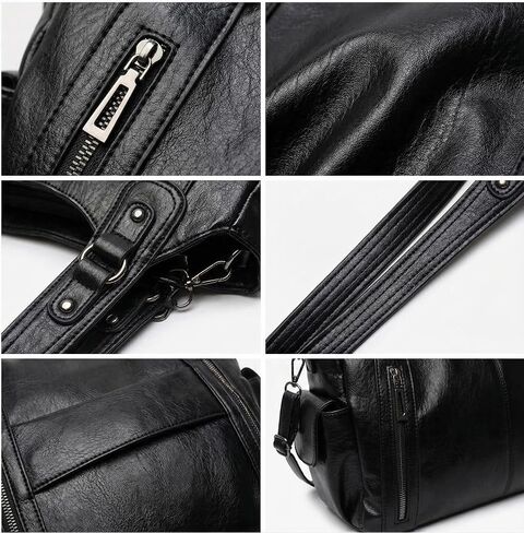 Crossbody Tote Bag for Women Large Size Retro Single-Shoulder Bag, handbag Bucket,Soft Hobo Bags,Purse for Gift,Travel,Work in Saudi Arabia
