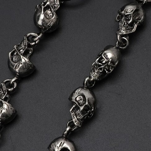 Wallet Chain Skull Head Punk Jeans Chains Goth Pocket Pants Chains Punk Belt Chain Accessories for Men Women in Kuwait