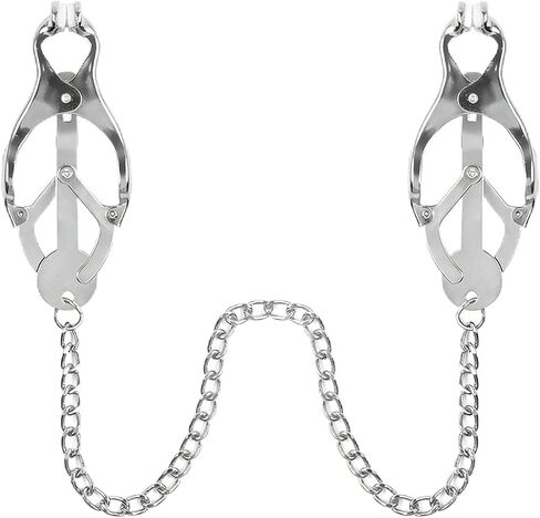 Body Clamps Stainless Steel Body Ring with Bowknot Bells Adjustable Pressure Body Clips Body Clamps Non Piercing Body Jewelry Faux Body Jewelry in Saudi Arabia
