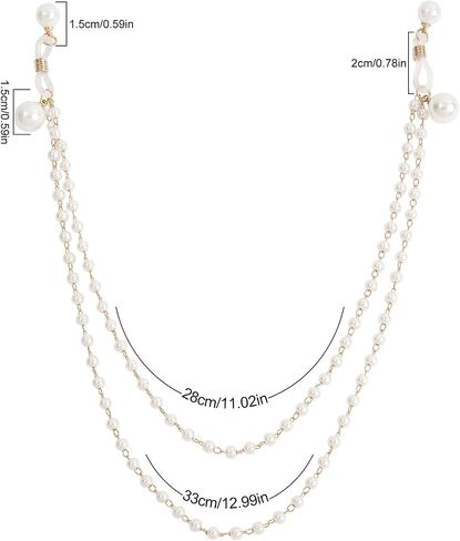 White Pearl Tassel Non Piercing Nipple Chain Jewelry for Women Layered Beaded Chest Chain Festival Rave Pearl Nipple Accessories Jewelry in Kuwait