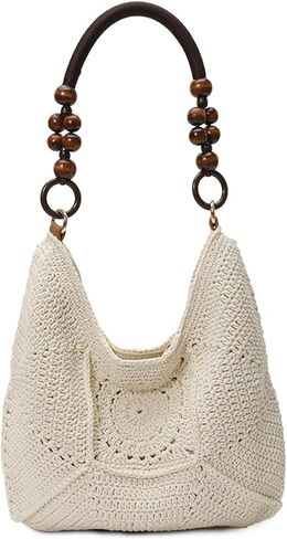 MYHOZEE Crochet Bag for Women Boho Beach Bag Fully Lined Summer Woven Tote Bag Lightweight Hobo Purse for Vacation in Saudi Arabia