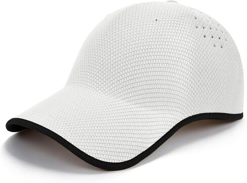 ZOORON Uncrushable Baseball Cap, Lightweight Hats with Breathable Air Holes, Low Profile Dad Hat for Travel Running Golf in Kuwait