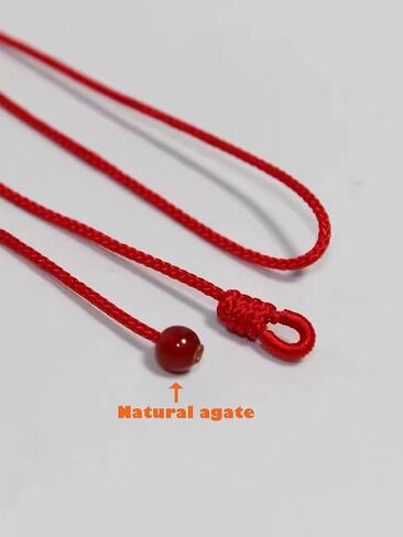 Thin Waist Rope Braid Belt Chain Exotic Women Waist Belt Rope Chain With Tassel Bead Bell Good Luck Belly Rope Red Agate Chain Feng Shui Wealth Amulet Zodiac Bracelet in Saudi Arabia