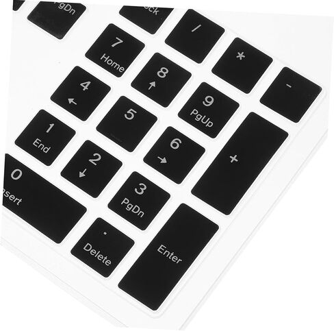 Homoyoyo 1 Pc Keyboard Protector Clear Keyboard Cover Keyboard Cover Skin Numeric Keypads Anti-Leak Keyboard Cover Desk Protector Number Keypad Simple Wired Protective Case in Saudi Arabia