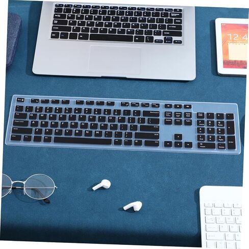 Homoyoyo 1 Pc Keyboard Protector Clear Keyboard Cover Keyboard Cover Skin Numeric Keypads Anti-Leak Keyboard Cover Desk Protector Number Keypad Simple Wired Protective Case in Saudi Arabia