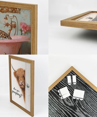 Framed Vintage Cowgirl Funny Bathroom Canvas Wall Art, Retro Stamp Style Western Rustic Wall Decor, Beige Brown Cowboy Boots Picture for Bathroom Laundry Room Bedroom Farmhouse Home Decoration in Kuwait
