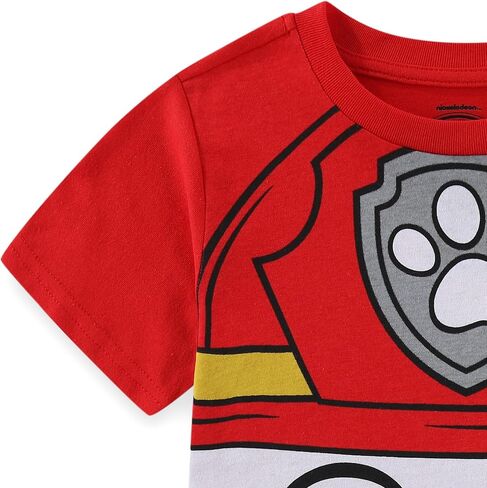 Paw Patrol Marshall Boys Short Sleeve T-Shirt for Toddler and Big Kids in Kuwait