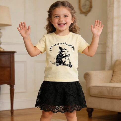 Toddler Kids Admit It Life Would Be Boring Without Me Shirt Boys Girls Funny Tee Short Sleeve Summer T-Shirt Ages 2-7 in Kuwait