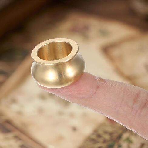 3Pcs Incense Holder, Mini Dual-Purpose Copper Incense Cones Holder, Gold Cone Stick Burner Plate Tower Bowl Holders Home Decoration in Kuwait