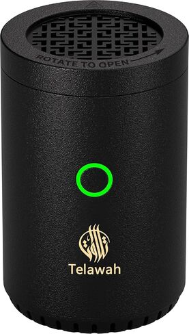 Portable mini Incense Burner, Rechargeable USB Aroma Diffuser, Electric Incense Burner, Muslim Home Decor. in Saudi Arabia