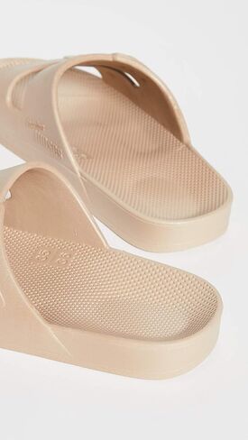 Freedom Moses Women's Moses Two Band Slides, Sands, 7-8 Medium US in Saudi Arabia