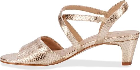 Ros Hommerson Liza Women's Sandal, 8 B(M) US, Gold-Snake in Kuwait