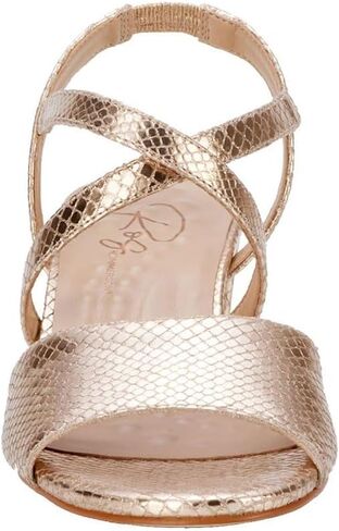 Ros Hommerson Liza Women's Sandal, 8 B(M) US, Gold-Snake in Kuwait