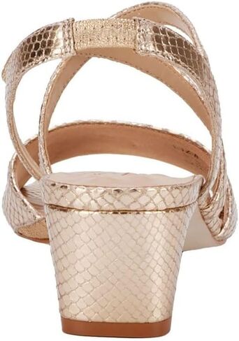 Ros Hommerson Liza Women's Sandal, 8 B(M) US, Gold-Snake in Kuwait