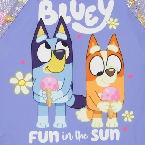 Bluey Bathing Suit, Girls Swimsuit with Long Sleeves, Kids Swimsuit for The Beach Or Pool, Cute Bathing Suits for Girls in Kuwait