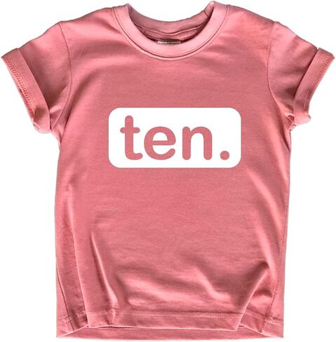 Unordinary Toddler 10th Birthday Shirt Girls 10 Year Old Girl Gifts Tshirt Ten yr Tenth Birthday Tees in Kuwait