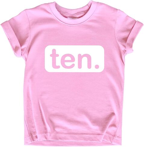 Unordinary Toddler 10th Birthday Shirt Girls 10 Year Old Girl Gifts Tshirt Ten yr Tenth Birthday Tees in Kuwait