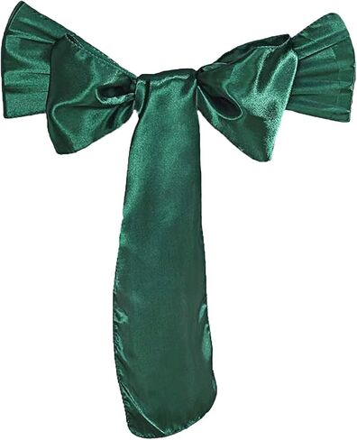 100 Antique Gold Satin Chair Sashes Bows Ties for Wedding Decorations Party Supplies Events Chair Covers Decor Banquet Reception in Saudi Arabia