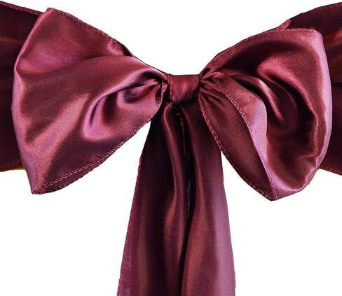 100 Antique Gold Satin Chair Sashes Bows Ties for Wedding Decorations Party Supplies Events Chair Covers Decor Banquet Reception in Saudi Arabia