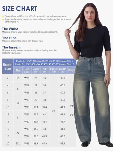 Barrel Jeans for Women,High Waisted Stretchy Trendy Wide Leg Sweatpant Jeans Relaxed Fit Baggy Boyfriend Denim Pants in Saudi Arabia