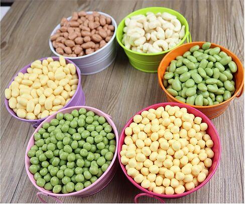 Zzooi 50 قطعة من حبات الفول السوداني الصناعية المزيفة، حبات الفول السوداني الصناعية in Kuwait