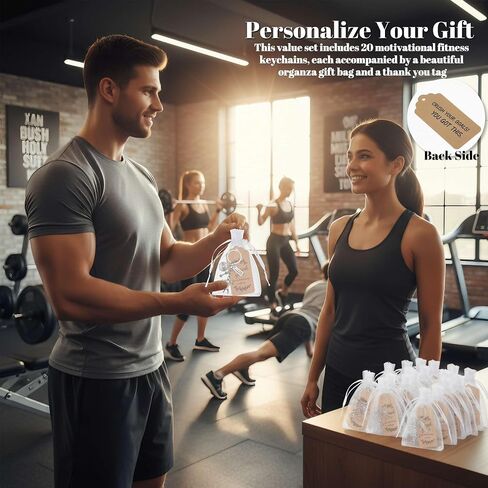 Fitness Motivation Keychain Bulk 20 Pack, I Choose Strength Gym Keyring Set for Sports Teams, Fitness Trainers, Events, Inspirational Weightlifting Gifts, Workout Party Favors for Men and Women in Saudi Arabia