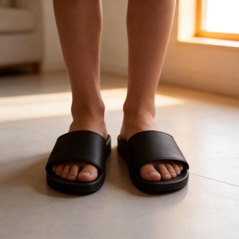 Premium Minimalist Women's Slide Slippers Soft Thick Cushioned Sole INS Trendy Versatile for Indoor Outdoor Daily Wear in Kuwait