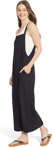 Billabong Women's Relaxed Fit Premium Quality Rayon Adjustable One Piece Overall Jumpsuit in Kuwait