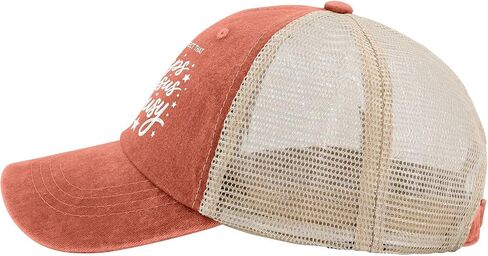 I'm A Project that Keeps Jesus Busy Hats for Women Aesthetic Washed Distressed in Kuwait