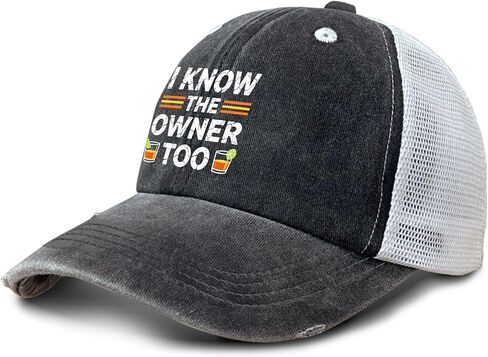 I Knows The Owner Too hat Outdoor Cap for Men in Kuwait